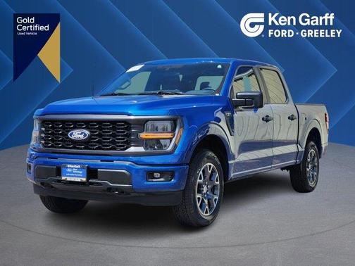 Blue Metallic 2024 Ford F-150 STX