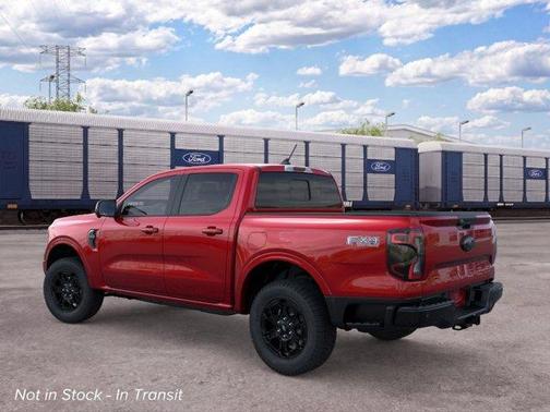 Ruby Red Metallic Tinted Clearcoat 2026 Ford Ranger Lariat