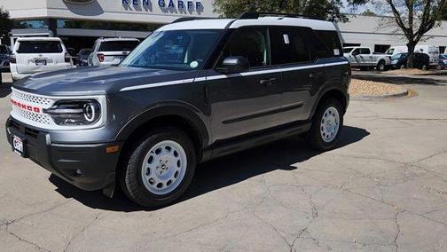 Gray Metallic 2025 Ford Bronco Sport Heritage