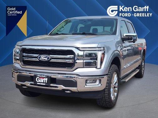 Silver Metallic 2024 Ford F-150 Lariat