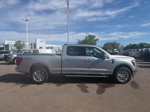 Silver Metallic 2024 Ford F-150 Lariat
