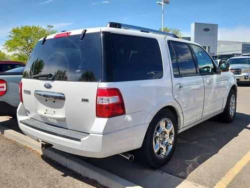 White Platinum Tri-Coat Metallic 2013 Ford Expedition Limited