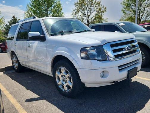 White Platinum Tri-Coat Metallic 2013 Ford Expedition Limited