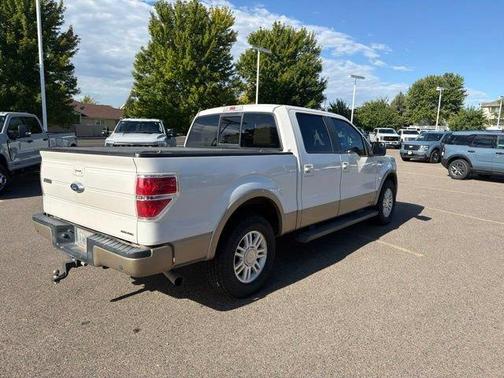 White 2013 Ford F-150 Lariat
