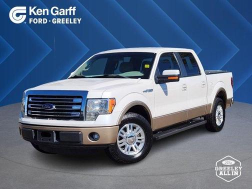 White Platinum Tri-Coat Metallic 2013 Ford F-150 Lariat
