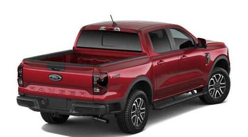 Ruby Red Metallic Tinted Clearcoat 2026 Ford Ranger Lariat