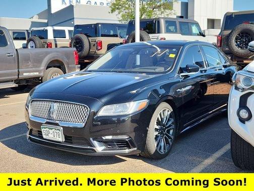 Black Velvet 2018 Lincoln Continental Reserve