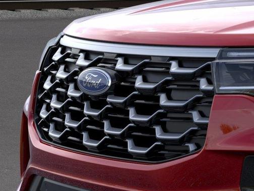 Rapid Red Metallic Tinted Clearcoat 2026 Ford Explorer Platinum