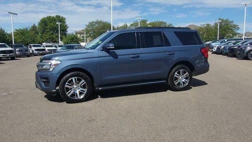 Blue Metallic 2022 Ford Expedition XLT