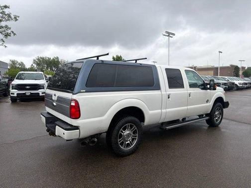 White Platinum Clearcoat Metallic 2015 Ford F-250 Platinum