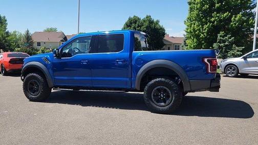 Lightning Blue 2017 Ford F-150 Raptor