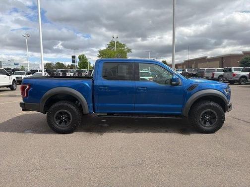 Lightning Blue 2017 Ford F-150 Raptor