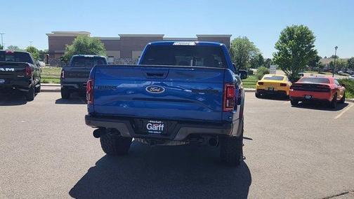 Lightning Blue 2017 Ford F-150 Raptor