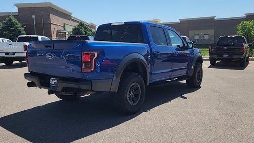 Lightning Blue 2017 Ford F-150 Raptor