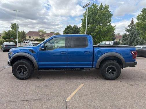 Lightning Blue 2017 Ford F-150 Raptor