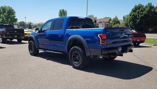 Lightning Blue 2017 Ford F-150 Raptor