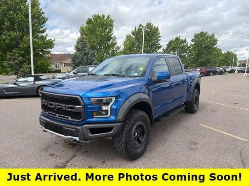 Lightning Blue 2017 Ford F-150 Raptor