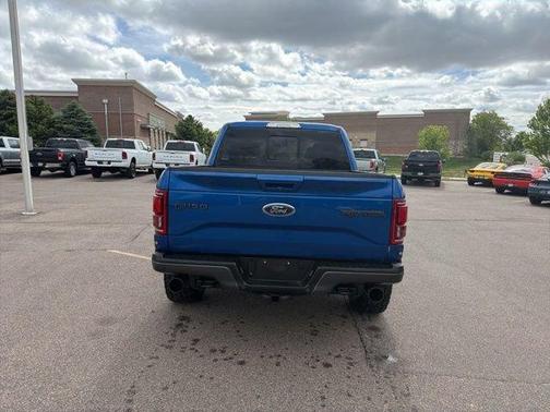 Lightning Blue 2017 Ford F-150 Raptor