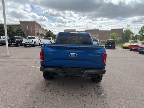 Lightning Blue 2017 Ford F-150 Raptor