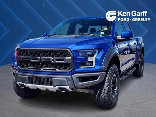 Lightning Blue 2017 Ford F-150 Raptor