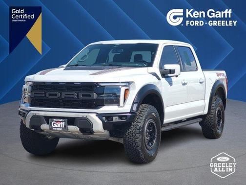 White Metallic 2025 Ford F-150 Raptor