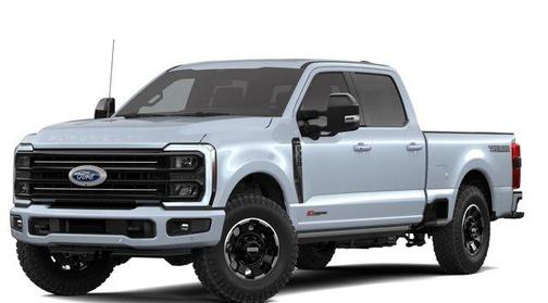 Glacier Gray Metallic 2026 Ford F-350 Platinum