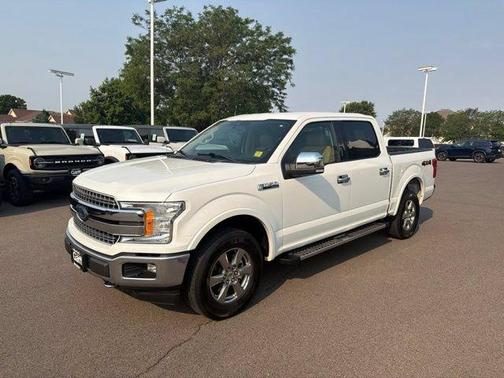 White Metallic 2020 Ford F-150 Lariat