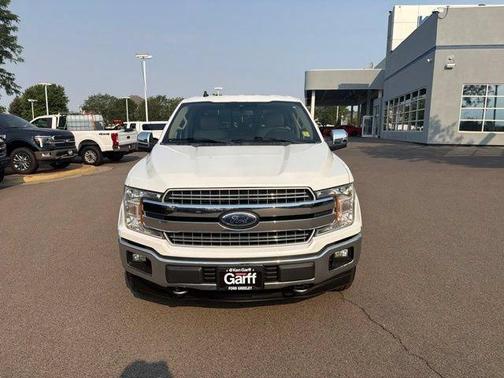 White Metallic 2020 Ford F-150 Lariat