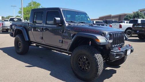 Granite Crystal Clearcoat Metallic 2021 Jeep Gladiator Rubicon