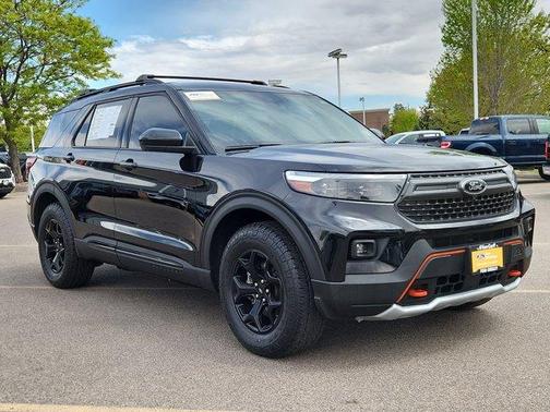 Black Metallic 2023 Ford Explorer Timberline