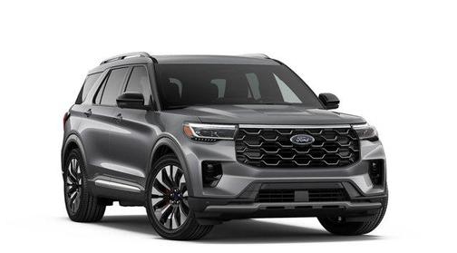 Carbonized Gray Metallic 2026 Ford Explorer Platinum