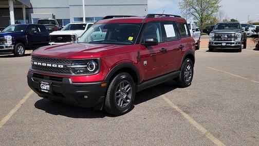 Ruby Red Metallic Tinted Clearcoat 2025 Ford Bronco Sport Big Bend