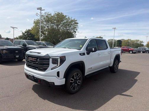 Summit White 2024 GMC Sierra 1500 AT4