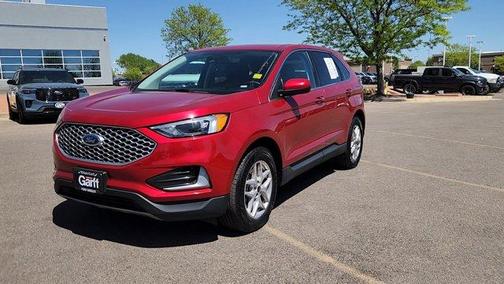 Rapid Red Metallic Tinted Clearcoat 2024 Ford Edge SEL