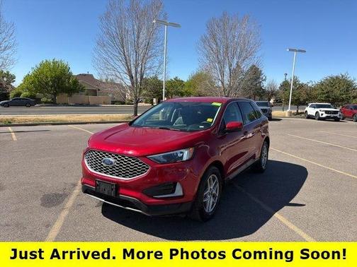 Red Metallic 2024 Ford Edge SEL