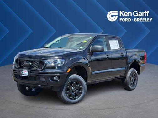 Shadow Black 2021 Ford Ranger XLT