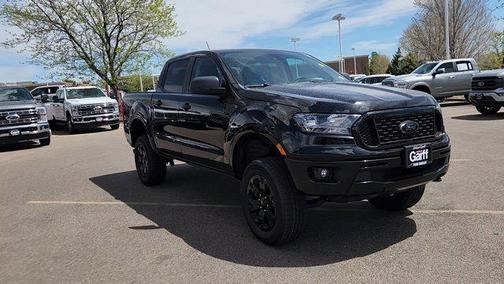 Shadow Black 2021 Ford Ranger XLT