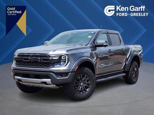 Carbonized Gray Metallic 2025 Ford Ranger Raptor