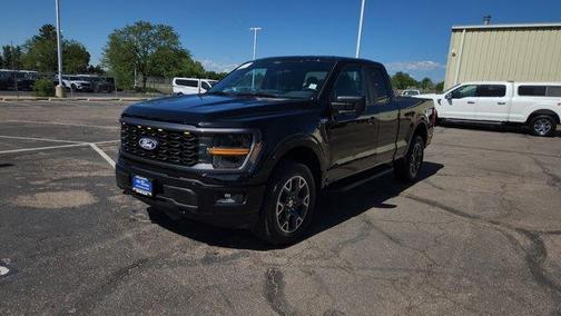 Black Metallic 2024 Ford F-150 STX