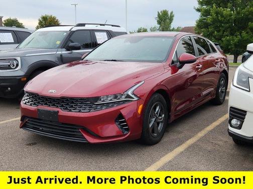 Passion Red 2021 Kia K5 LXS