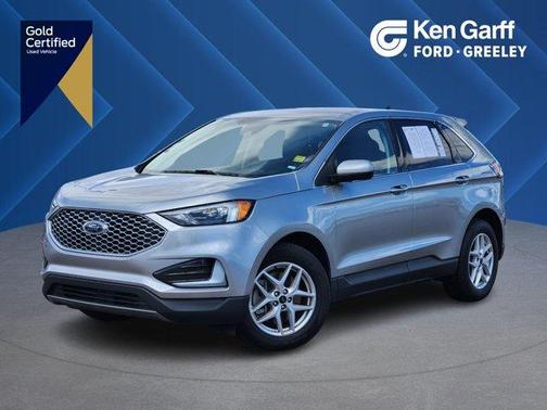 Iconic Silver Metallic 2024 Ford Edge SEL