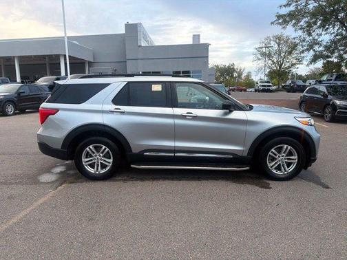 Silver Metallic 2023 Ford Explorer XLT