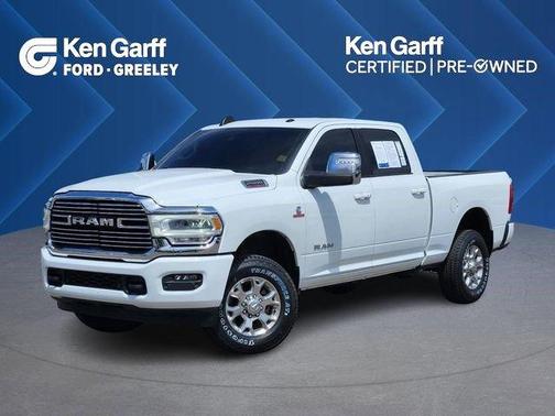 Bright White Clearcoat 2024 RAM 2500 Laramie