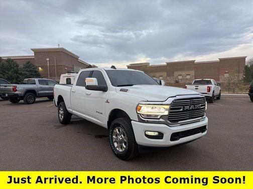 Bright White Clearcoat 2024 RAM 2500 Laramie