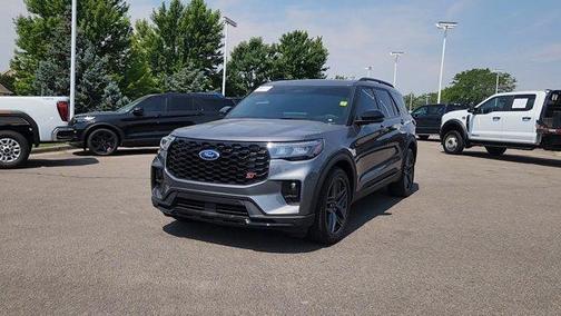 Gray Metallic 2025 Ford Explorer ST