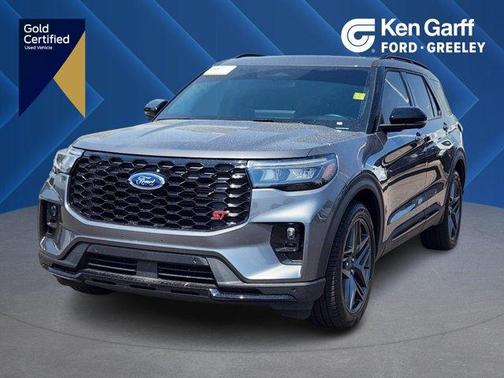Gray Metallic 2025 Ford Explorer ST