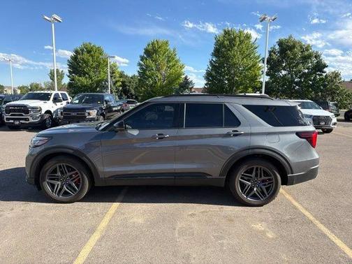 Carbonized Gray Metallic 2025 Ford Explorer ST