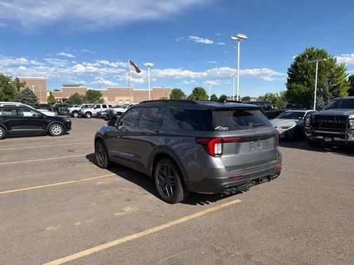 Carbonized Gray Metallic 2025 Ford Explorer ST