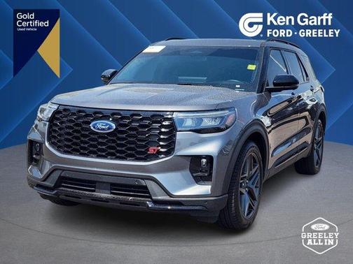 Gray Metallic 2025 Ford Explorer ST