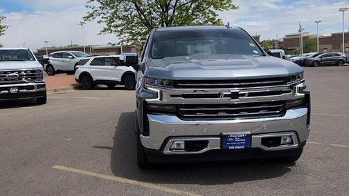 Satin Steel Metallic 2021 Chevrolet Silverado 1500 LTZ